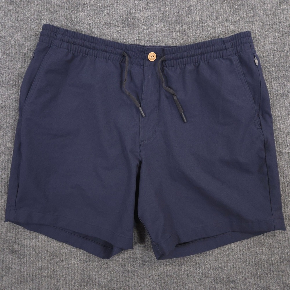 Birddogs Easy Shorts Mens Large Navy The 4:06 Cannonballs Chino Casual Stretech